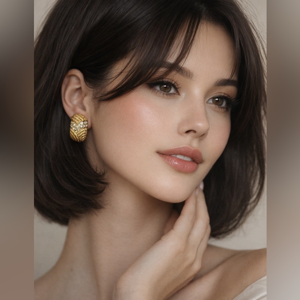 Elegant Gold Earrings